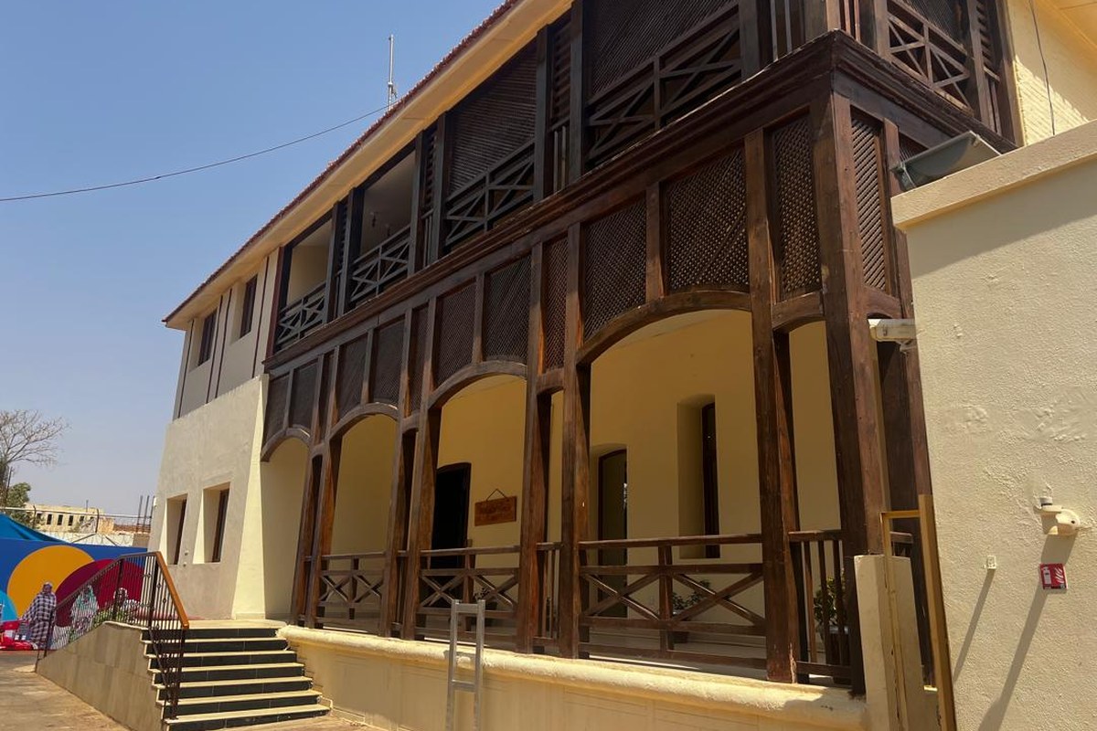 Completed building